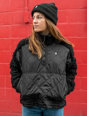 Womens Ferron Pullover Jacket - Black