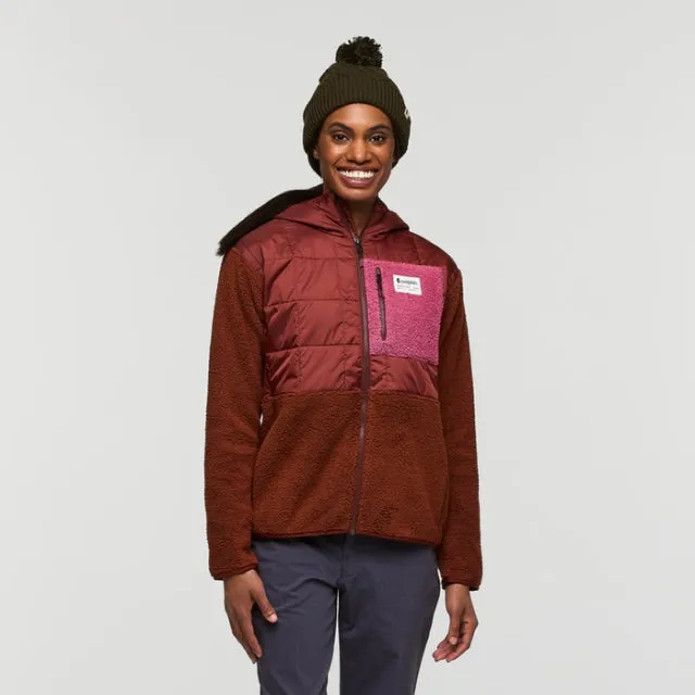 Womens Trico Hybrid Hooded Jacket