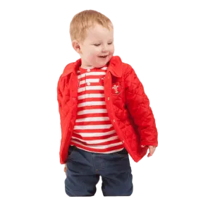 WRU Wales Baby Quilted Jacket