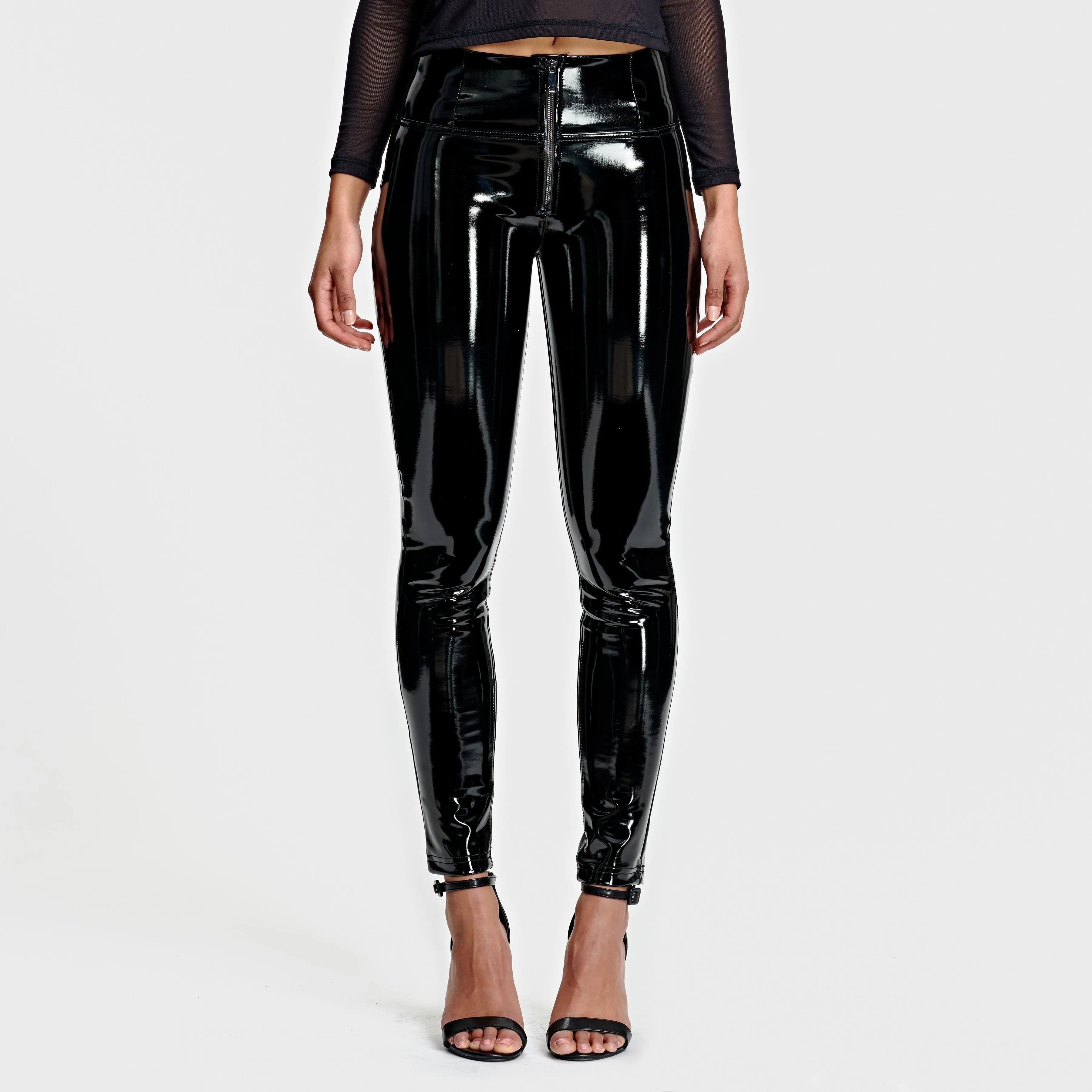 WR.UP® Latex - High Waist - Full Length - Black