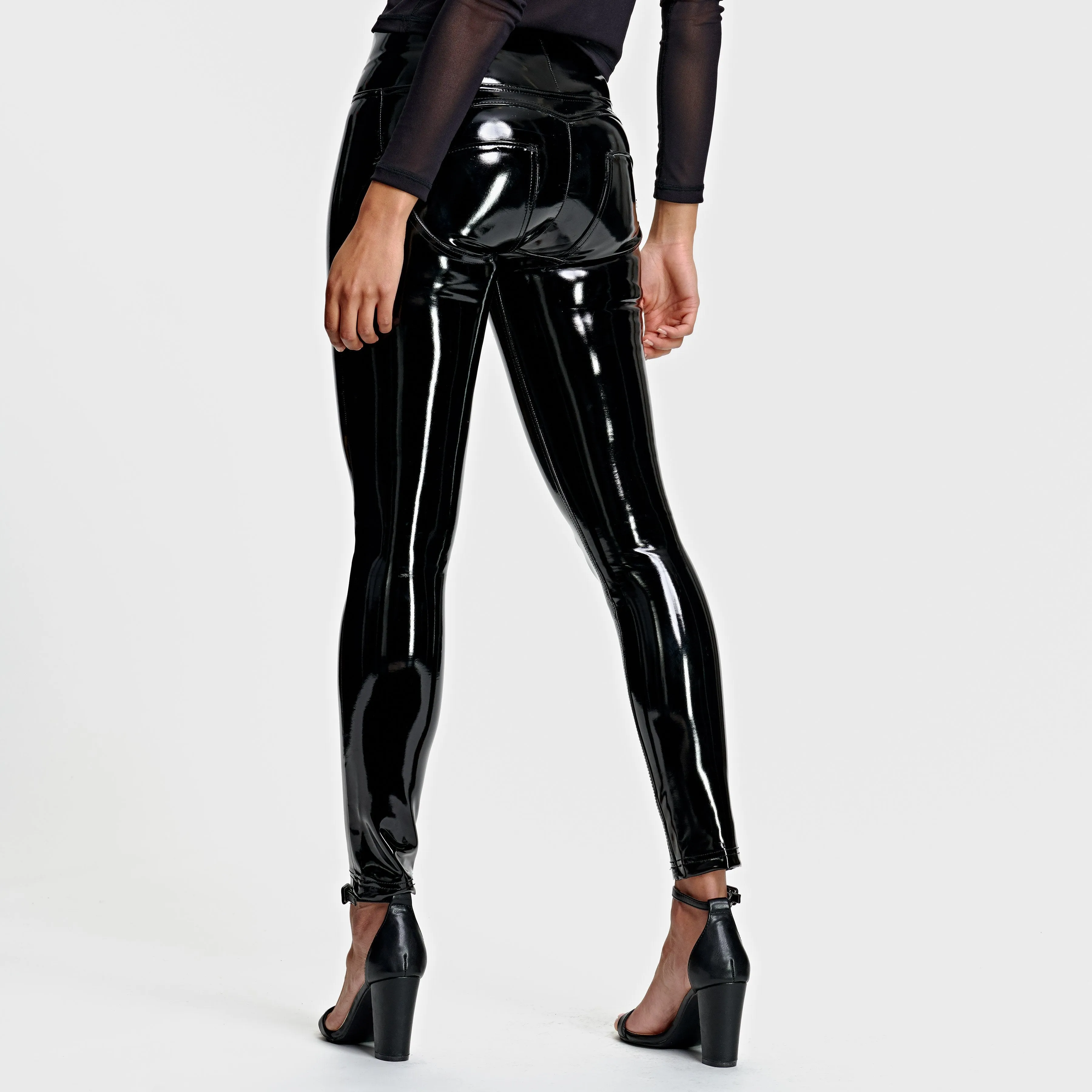 WR.UP® Latex - High Waist - Full Length - Black