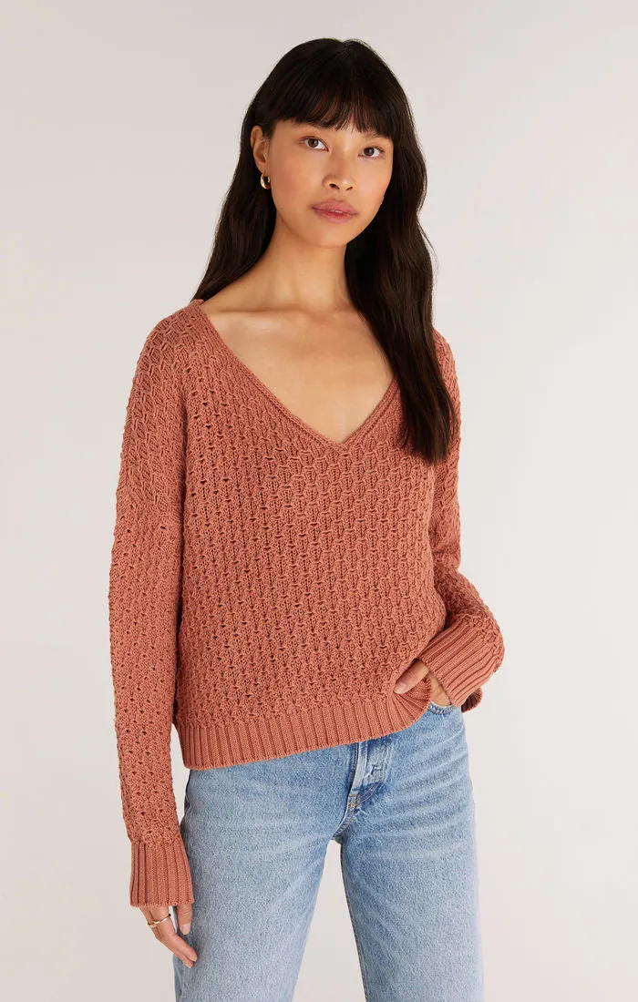 Z Supply Brenda Texture Sweater